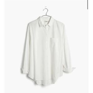 Madewell Draper Oversized Boyshirt
